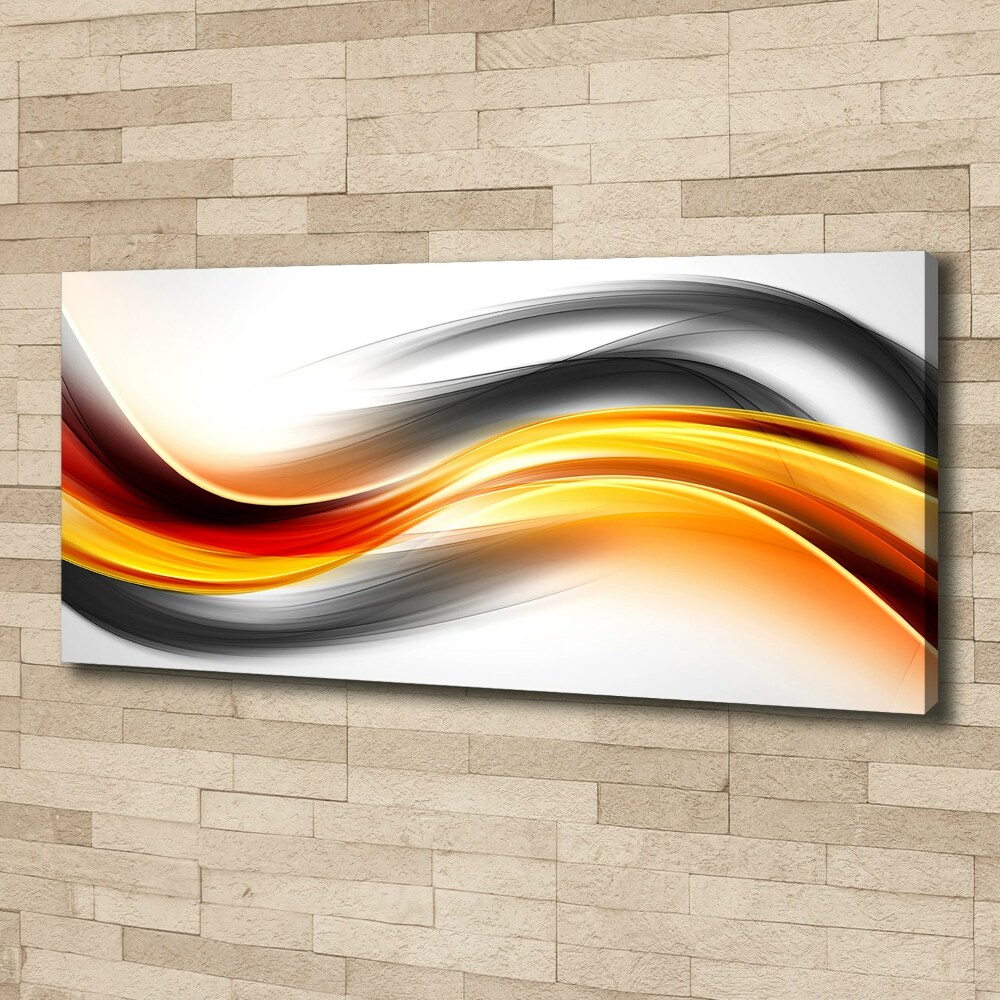 Moderní obraz canvas na rámu Abstrakce vlny