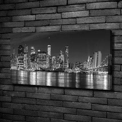 Foto obraz na plátně Manhattan noc