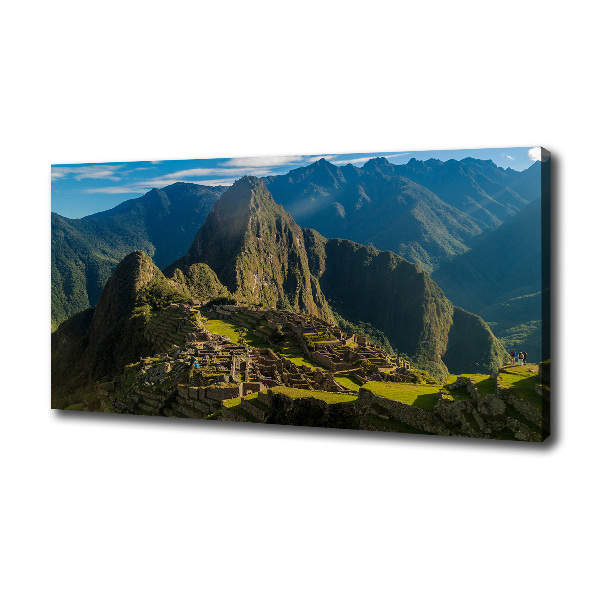 Foto obraz na plátně Zřícenina Machu Pichu