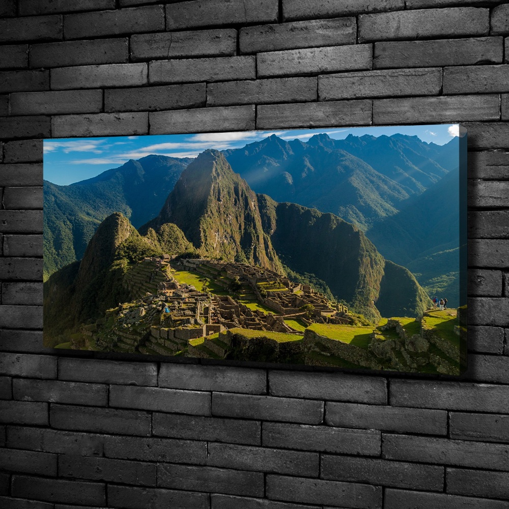 Foto obraz na plátně Zřícenina Machu Pichu