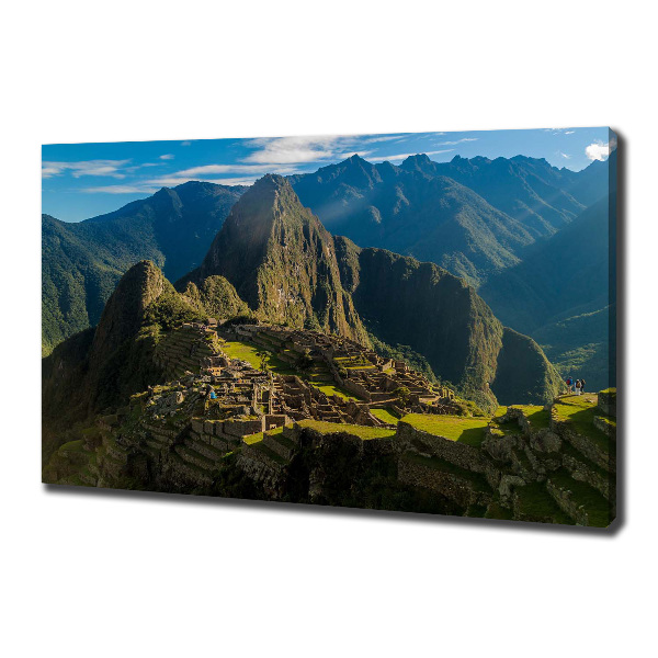 Foto obraz na plátně Zřícenina Machu Pichu