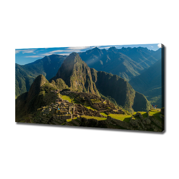 Foto obraz na plátně Zřícenina Machu Pichu