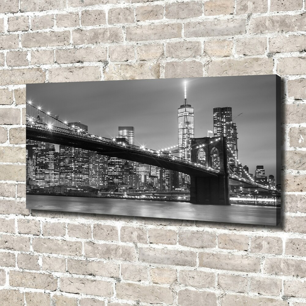 Foto obraz na plátně do obýváku New York noc