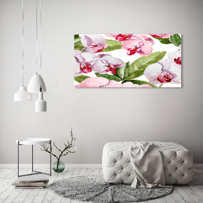 Foto obraz na plátně Růžové orchideje