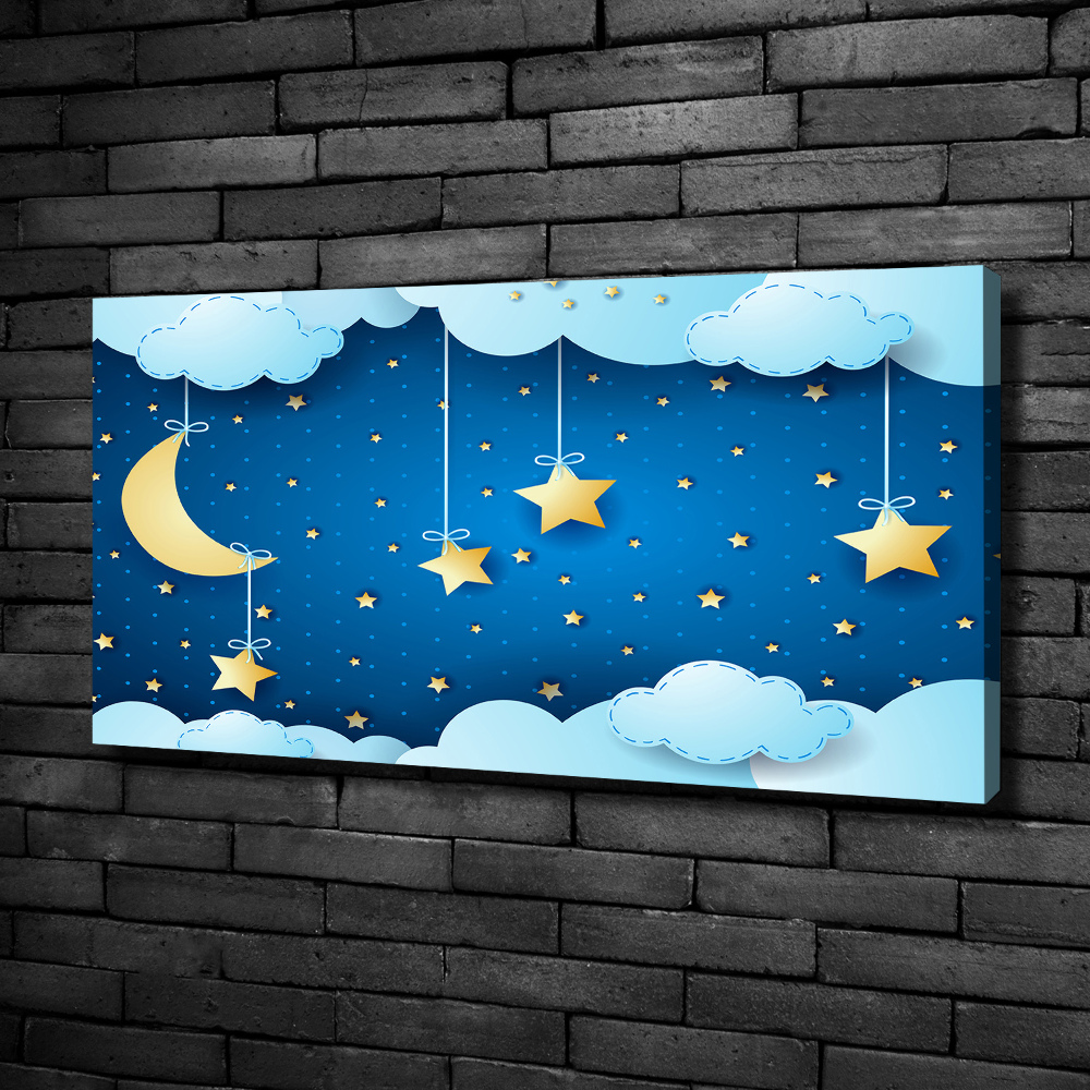 Foto obraz na plátně do obýváku Noční nebe