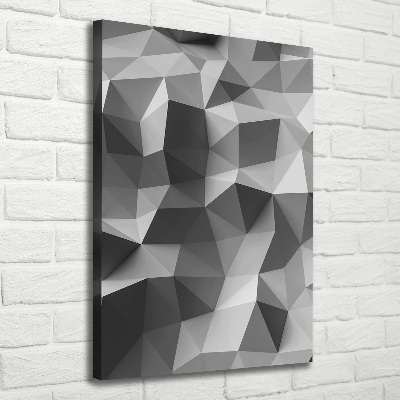 Vertikální Foto obraz na plátně Abstrakce trojúhelníky