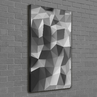 Vertikální Foto obraz na plátně Abstrakce trojúhelníky