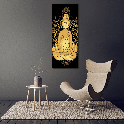 Vertikální Foto obraz na plátně Buddha a mandala