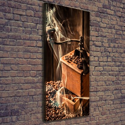 Vertikální Vertikální Foto obraz na plátně do obýváku Zrnka kávy
