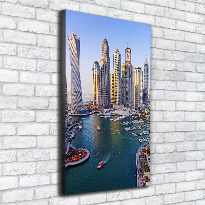Vertikální Foto obraz canvas Zátoka Dubaj