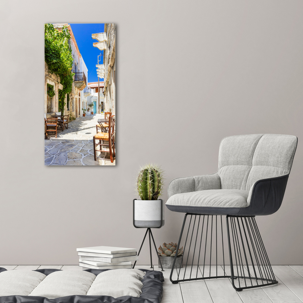 Vertikální Foto obraz na plátně Ostrov Naxos Řecko