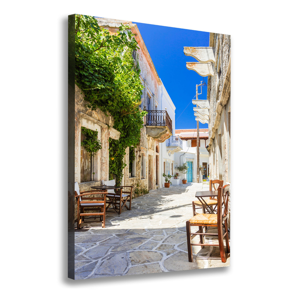 Vertikální Foto obraz na plátně Ostrov Naxos Řecko