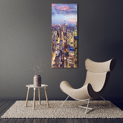 Vertikální Vertikální Foto obraz na plátně do obýváku Nový York