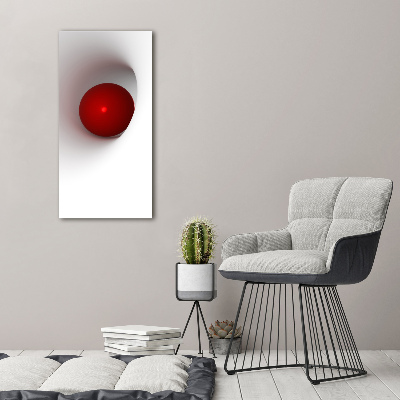 Vertikální Foto obraz na plátně Abstrakce koule
