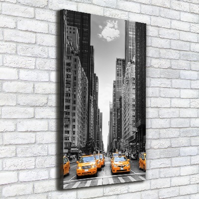 Vertikální Foto obraz na plátně Taxi New York