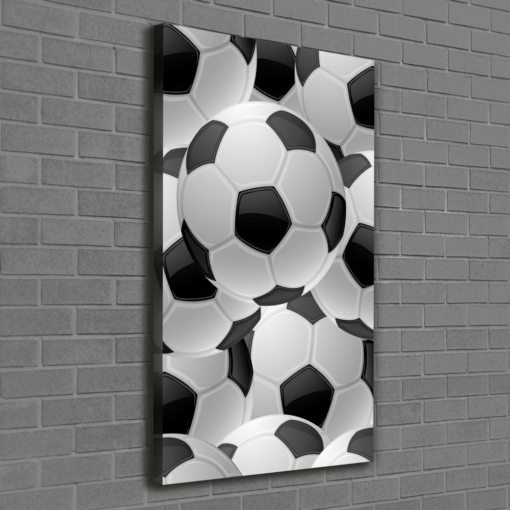 Vertikální Vertikální Foto obraz na plátně do obýváku Fotbal