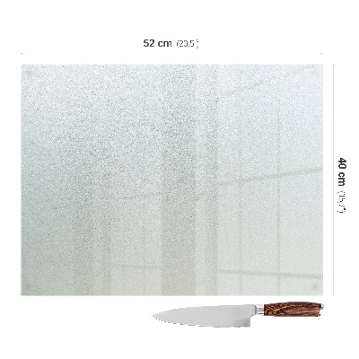 Kryt na indukční desku s obdélníkovým tvarem a poloprůsvitným provedením