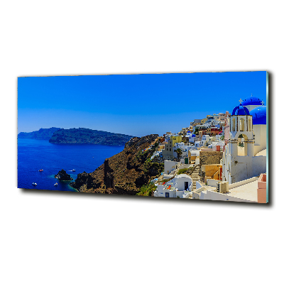 Foto obraz skleněný horizontální Santorini Řecko