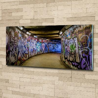 Moderní foto obraz na stěnu Graffini v metro