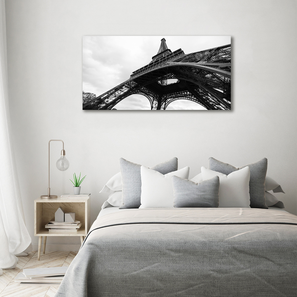 Foto-obraz fotografie na skle Eiffelova věž Paříž