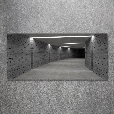 Fotoobraz na skle Betonový tunel