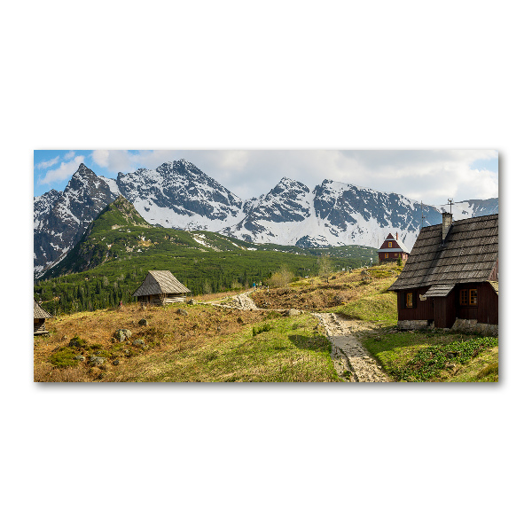 Foto obraz sklo tvrzené Západní Tatry