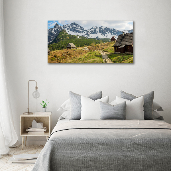 Foto obraz sklo tvrzené Západní Tatry