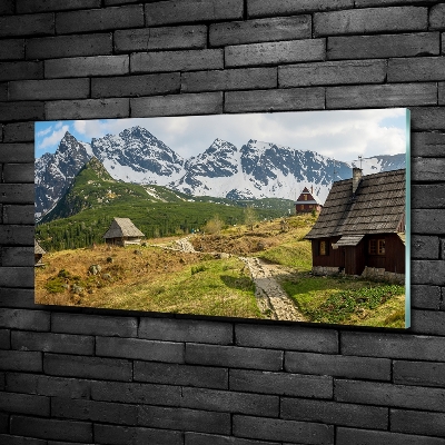 Foto obraz sklo tvrzené Západní Tatry