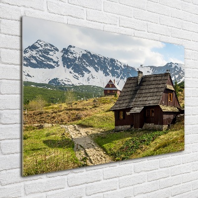 Foto obraz sklo tvrzené Západní Tatry