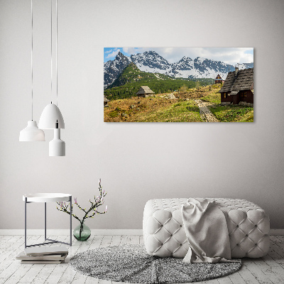 Foto obraz sklo tvrzené Západní Tatry