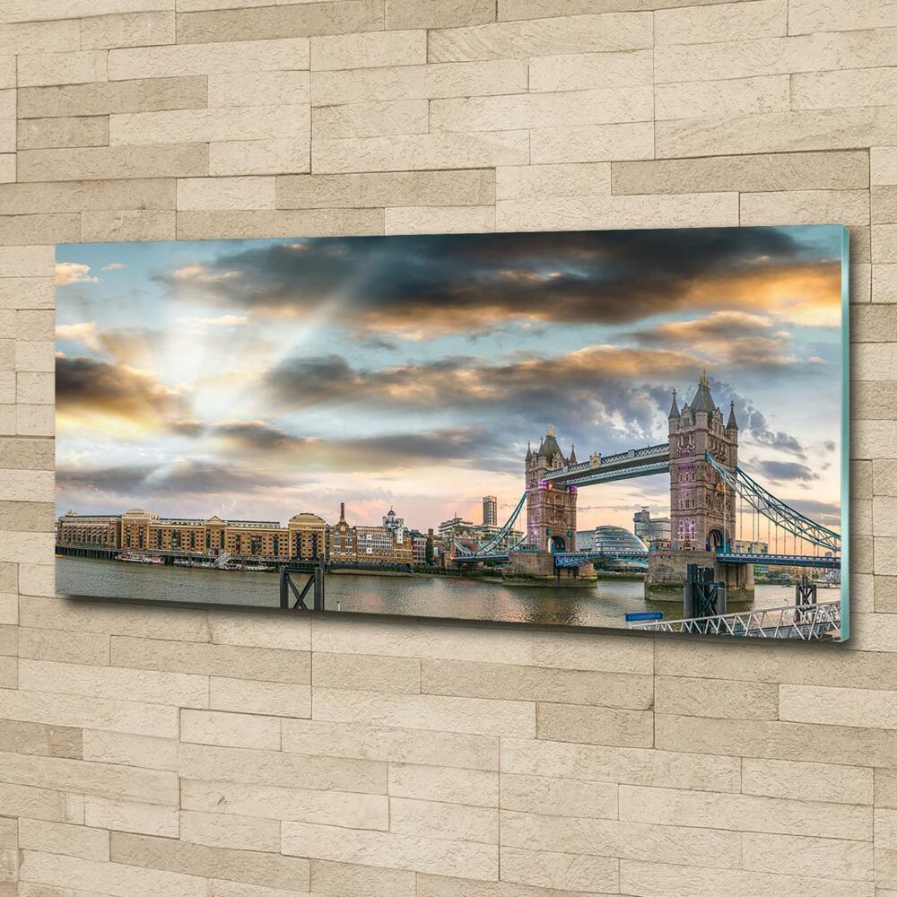 Fotoobraz na skle Tower bridge Londýn