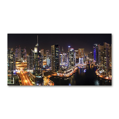 Fotoobraz na skle Marina Dubaj