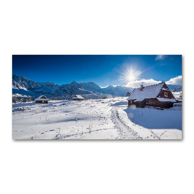 Fotoobraz na skle Západní Tatry