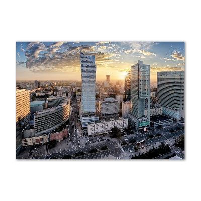 Fotoobraz na skle Varšava Polsko