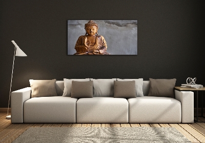 Foto obraz fotografie na skle Dřevěný budha