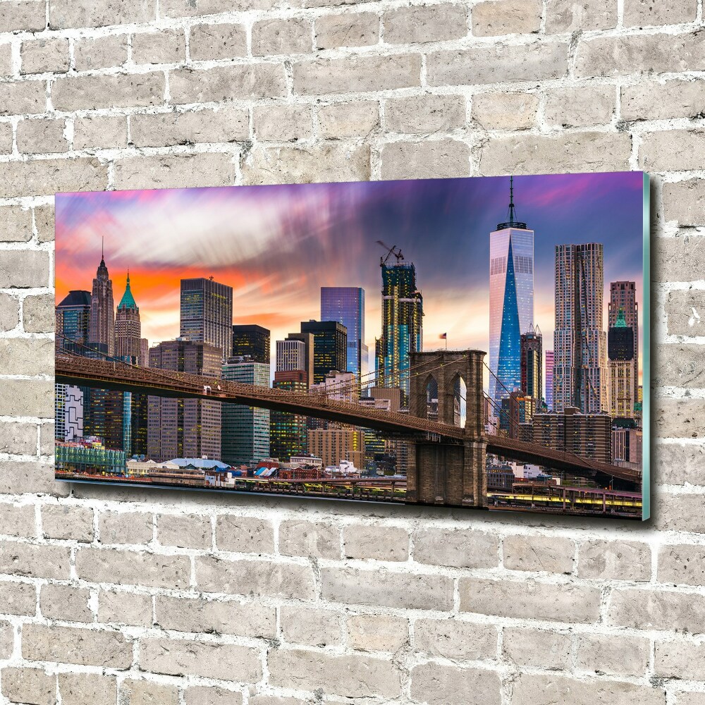 Fotoobraz na skle Manhattan New York