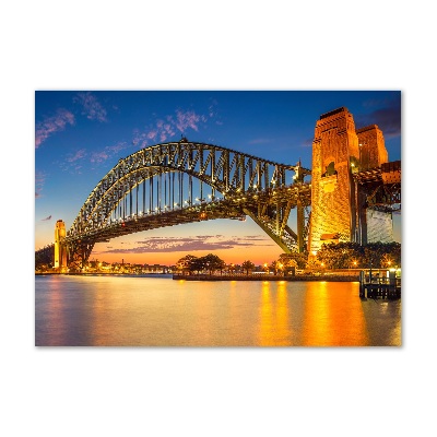Foto-obraz fotografie na skle Panorama Sydney