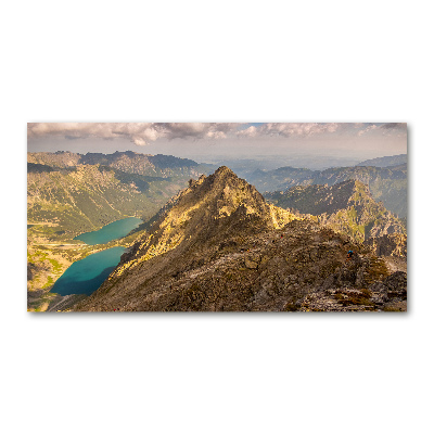 Fotoobraz na skle Mořské oko Tatry