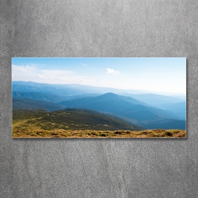 Foto obraz sklo tvrzené Národní park Tatry