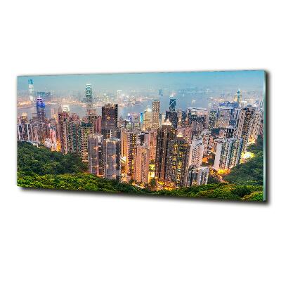 Foto obraz skleněný horizontální Hongkong