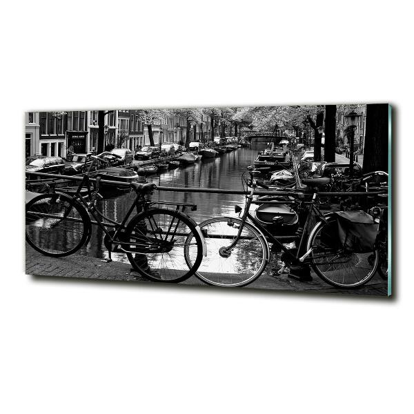 Fotoobraz na skle Kola Amsterdam