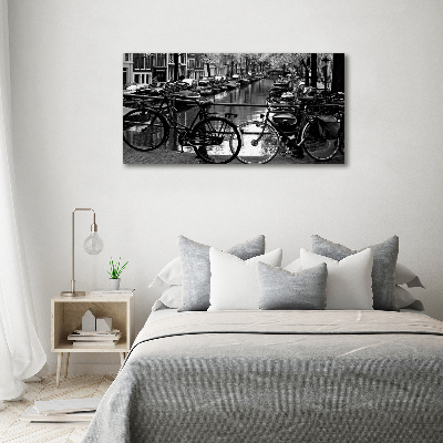 Fotoobraz na skle Kola Amsterdam