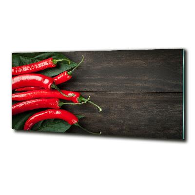 Foto-obrah sklo tvrzené Chilli papričky