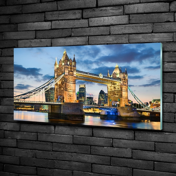 Foto obraz fotografie na skle Tower bridge Londýn