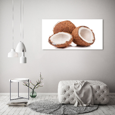Foto obraz sklo tvrzené Kokos