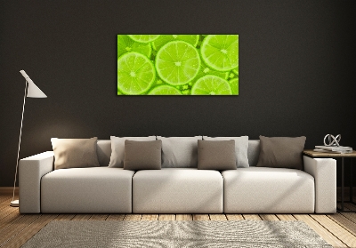 Foto obraz skleněný horizontální Limetky