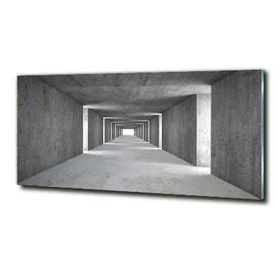 Foto obraz fotografie na skle Betonový tunel