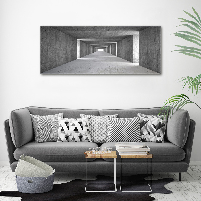 Foto obraz fotografie na skle Betonový tunel