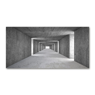 Foto obraz fotografie na skle Betonový tunel