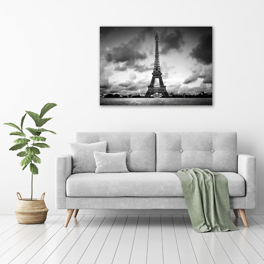 Fotoobraz skleněný na stěnu do obýváku Eiffelova věž Paříž